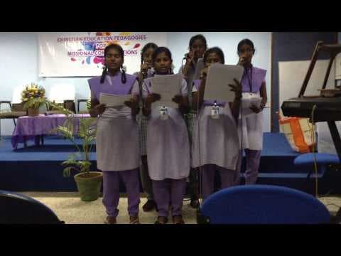 Aathi Pitha Kumaran-Tamil Christian Song by-CSI Girls Hr Sec School,Dharapuram.