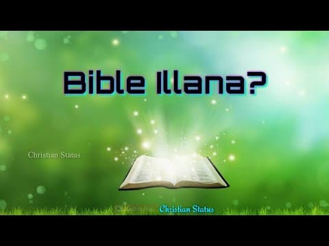 #Bible ilana | #Whatsapp Status | #Pastor Daniel Jawahar | #Paaduvaen 8 Heaven | #Christian Status