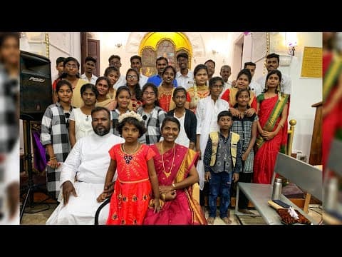 Tamil Christian Song "Vaanam Vittu" (வானம் விட்டு) || Mary L Flagg CSI Church Choir, Melur ||