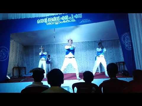 Kalvarikunnil nadhan yagamay mari bible kalolsavam group dance|ABCD BOYS