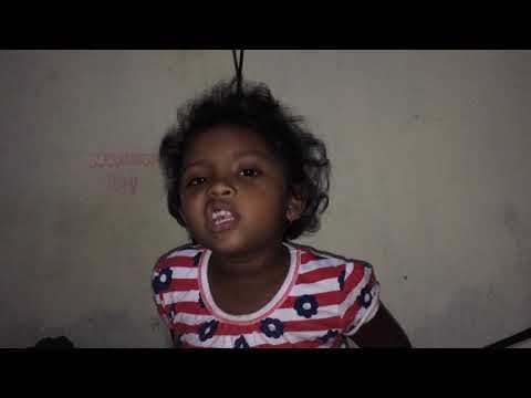 Cute 3 year old sings a Tamil Christian song